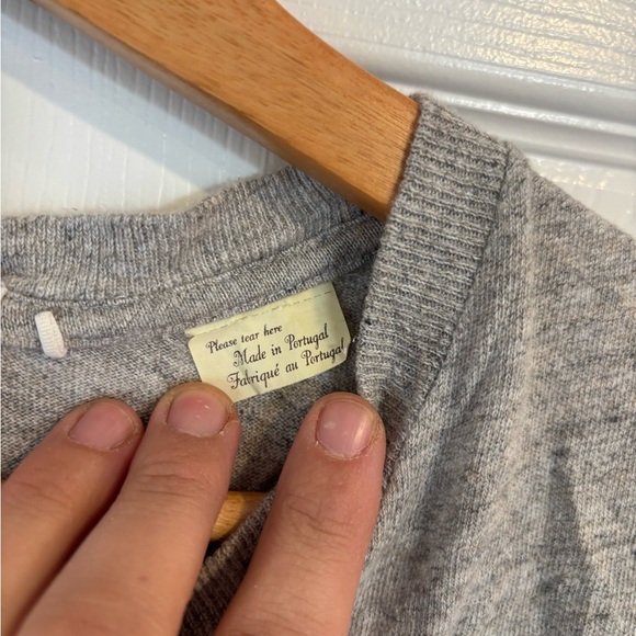 Levi's Vintage Clothing 1950s Sportswear Tshirt heather grey cotton jersey small - Picture 3 of 6